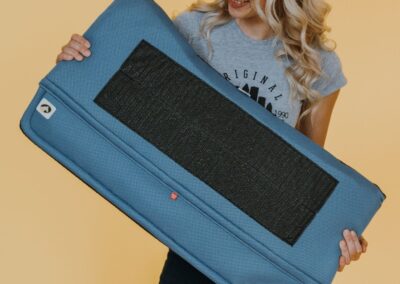 Slate Blue - Ecogold Western Secure High Performance saddle pad