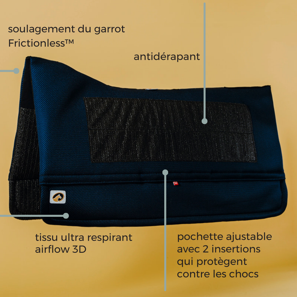 Tapis Western Ecogold - Detail Marine