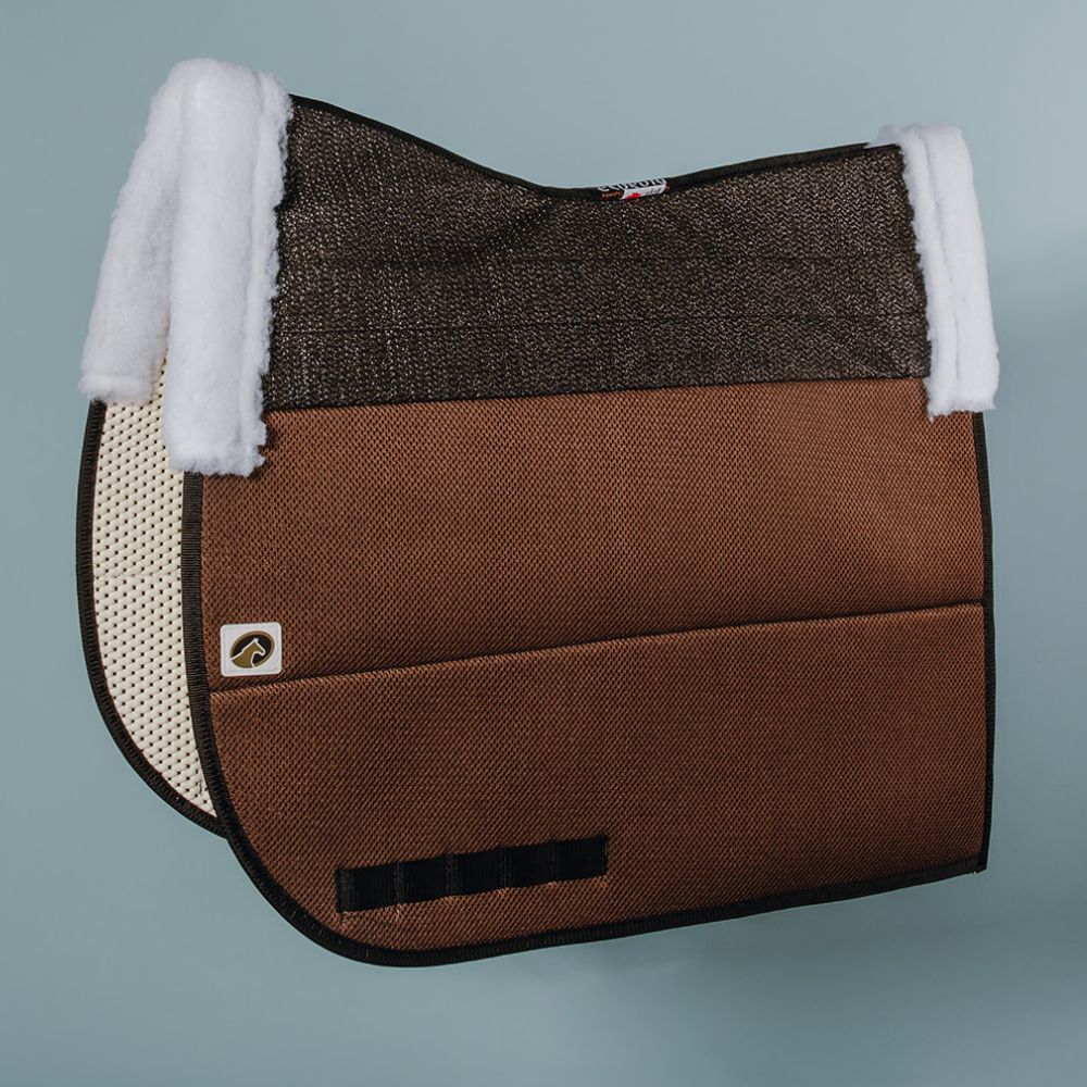 Stabilizer Dressage pad - Brown