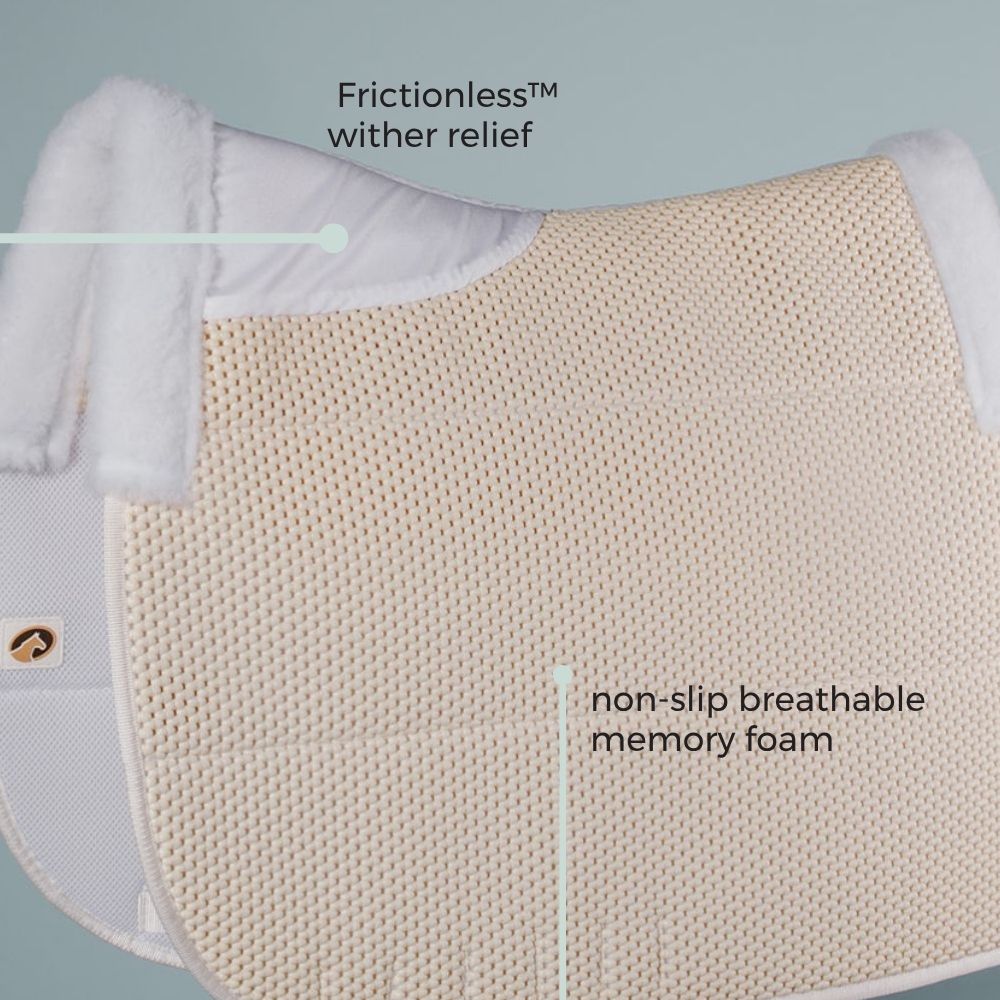 Stabilizer Dressage pad - detail underside