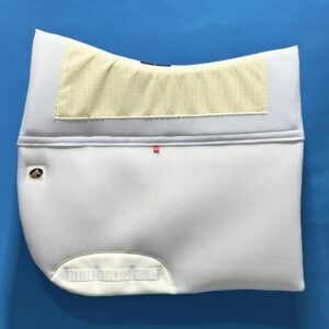 Nomi Dressage Saddle Pad - white